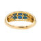 Bague 57 Bague Or jaune Saphir 58 Facettes 3221915CN