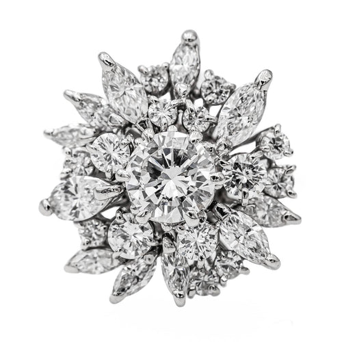 Bague 55 Bague Or blanc Diamant 58 Facettes 2975750CN