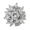 Bague 55 Bague Or blanc Diamant 58 Facettes 2975750CN