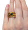 Bague 53 BULGARI - Tubogas Serpenti or jaune et émeraude 58 Facettes
