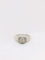 Bague 51 Bague vintage en or blanc, perle de Tahiti et diamants 58 Facettes J137
