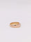 Bague 53.5 Bague jonc en or rose et diamant taille ancienne 0.5ct 58 Facettes J192