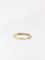 Bague 51 Demi-Alliance américaine en or blanc et diamants 0,48 ct 58 Facettes J117