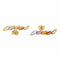 Boucles d'oreilles Boucles d'oreilles Puces Or jaune Topaze 58 Facettes 3079782CN