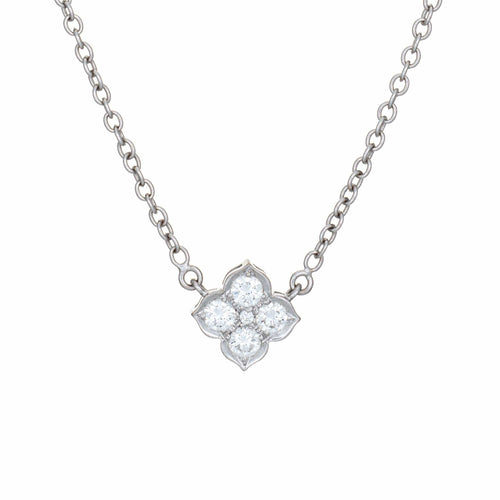 CARTIER - Hindu Diamond Necklace White Gold 58 Facettes G14222