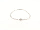 Bracelet bracelet DINH VAN le cube diamant chaine en or blanc 58 Facettes 263842
