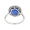 Bague Bague Platine Saphir 58 Facettes 3672192CN