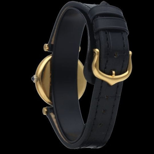Montre Cartier Montre Must De Cartier Vermeil 58 Facettes MT44366