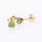Boucles d'oreilles Puces d'oreilles péridots en or 58 Facettes CVBO26