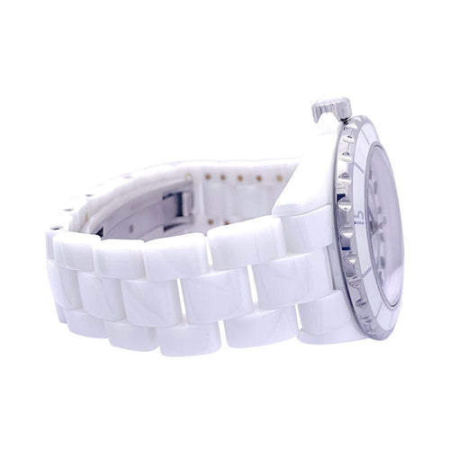 Montre Montre Chanel, "J12" céramique blanche. 58 Facettes 33609