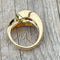 Bague 52 Bague Garel or jaune, péridot, citrine 58 Facettes 233