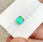 Gemstone Tourmaline verte bleue 1.38cts certificat HGTL 58 Facettes 13