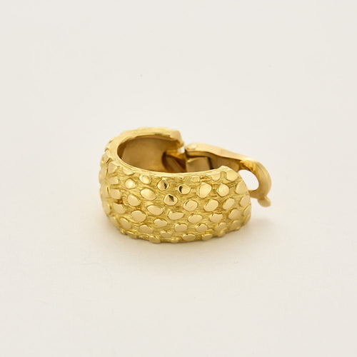 Boucles d'oreilles Mauboussin Vintage - Paire de boucles d'oreilles en or jaune 58 Facettes HOU55022
