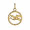 Pendentif Pendentif ancien cigogne or jaune 58 Facettes 24-145B
