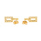 Boucles d'oreilles Boucles d'oreilles Puces Or jaune Diamant 58 Facettes 3577294CN