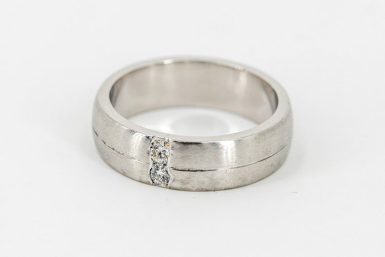 Bague 65 Bague Platine Diamant 58 Facettes 05123CD