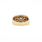 Bague Bague en or jaune avec saphirs et diamants 58 Facettes