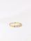 Bague 51 Demi-Alliance américaine en or jaune et diamants 0,5 ct 58 Facettes J115