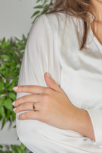 Bague 56 Bague Solitaire Or jaune Diamant 58 Facettes 3655100CN