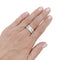 Bague 56 Bague Dinh Van "Seventies" or blanc, diamants. 58 Facettes 33921