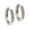 Boucles d'oreilles Boucles d'oreilles créoles avec diamants 58 Facettes 13347