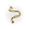 Bracelet Bracelet vintage en or 18 carats avec barres et maillons alternés 58 Facettes