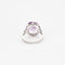 Bague 52 Bague cocktail améthyste en or blanc 58 Facettes