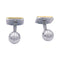 Boutons de manchette Boutons de manchette Cartier, "Santos Dumont", or et acier. 58 Facettes 33211