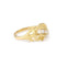 Bague 56 Bague Vintage Branchage Diamants Or Jaune 58 Facettes B374