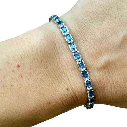 Bracelet Bracelet Salvini Régina or blanc 58 Facettes 350
