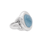 Bague 52 Bague Poiray, aigue-marine et or blanc 58 Facettes 34559