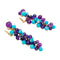 Boucles d'oreilles Boucles d'oreilles Cartier, "Délices de Goa", or rose, améthystes, turquoises et diamants. 58 Facettes 35057
