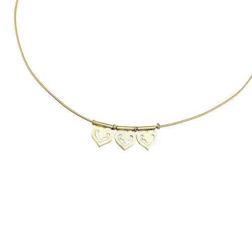 Collier Collier O.J.Perrin, "Coeur Légende", or jaune. 58 Facettes 33812