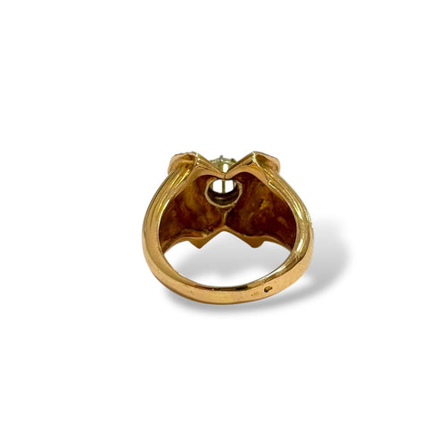 Bague 56 Bague tank papillon 58 Facettes REF2567-335