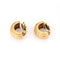 Boucles d'oreilles Boucles d'oreilles créoles vintage Tiffany & Co côtelées 19 mm en or jaune 14 carats, bijoux signés 58 Facettes G13965