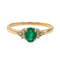Bague 53 Bague Or jaune Emeraude 58 Facettes 2711420CN