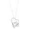 Collier Collier avec coeurs et diamants 58 Facettes 27827