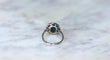 Bague Bague rosace Art Déco saphir diamants 58 Facettes