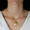 Pendentif Médaillon en or ancien à la rose 58 Facettes 24-372
