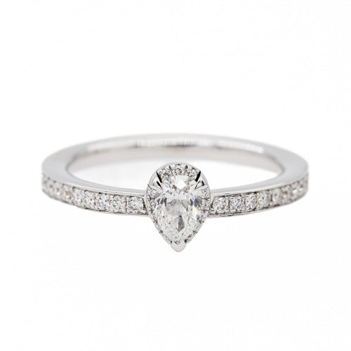 Bague 53 Bague Solitaire Or blanc Diamant 58 Facettes 3029957CN