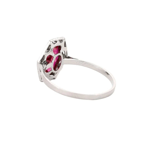 Bague 58 Bague or et pierre rose 58 Facettes BO/230126