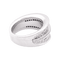 Bague 50 Bague Cartier "Barrette" or blanc, diamants. 58 Facettes 34140