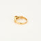 Bague 49 Bague or jaune centré d'un diamants, épaulée rubis, saphir, émeraude 58 Facettes SMA0110