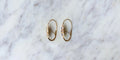 Boucles d'oreilles Boucles d'Oreilles Poissardes Or rose et Email 58 Facettes