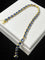 Bracelet Bracelet tennis en or jaune avec saphirs et diamants 58 Facettes