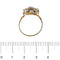 Bague Bague or jaune, rubis et diamants 58 Facettes 33019