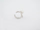 Boucles d'oreilles bijou d'oreille TASAKI 1 clip comet plus argent massif perle 58 Facettes 258988
