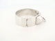 Bracelet bracelet HERMES collier de chien medor 17 argent massif 58 Facettes 263351