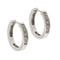 Boucles d'oreilles Boucles d'oreilles créoles avec diamants 58 Facettes 13347