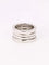 Bague BVLGARI - Bague B.zero1 Large or blanc 58 Facettes J532